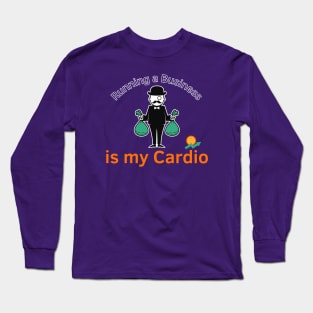 Cardio For Millionaires Long Sleeve T-Shirt